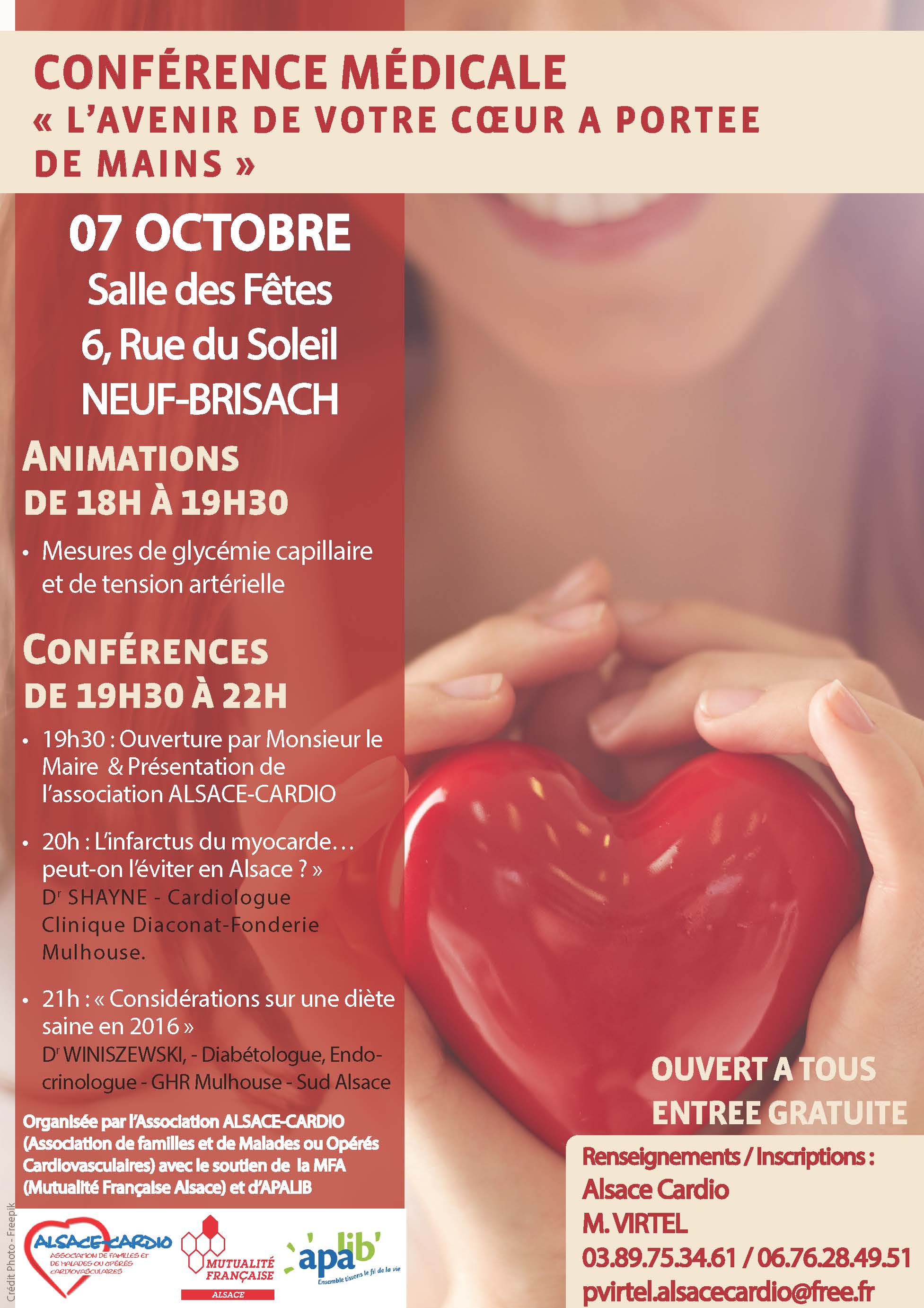 Conférence – L’avenir de votre coeur à portée de mains