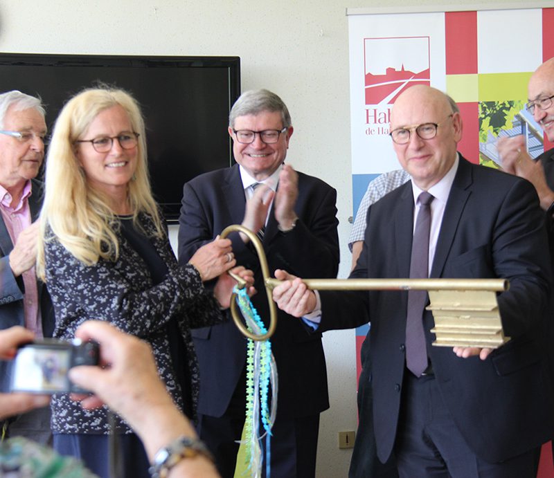 Remise des clés à la résidence Saint Brice