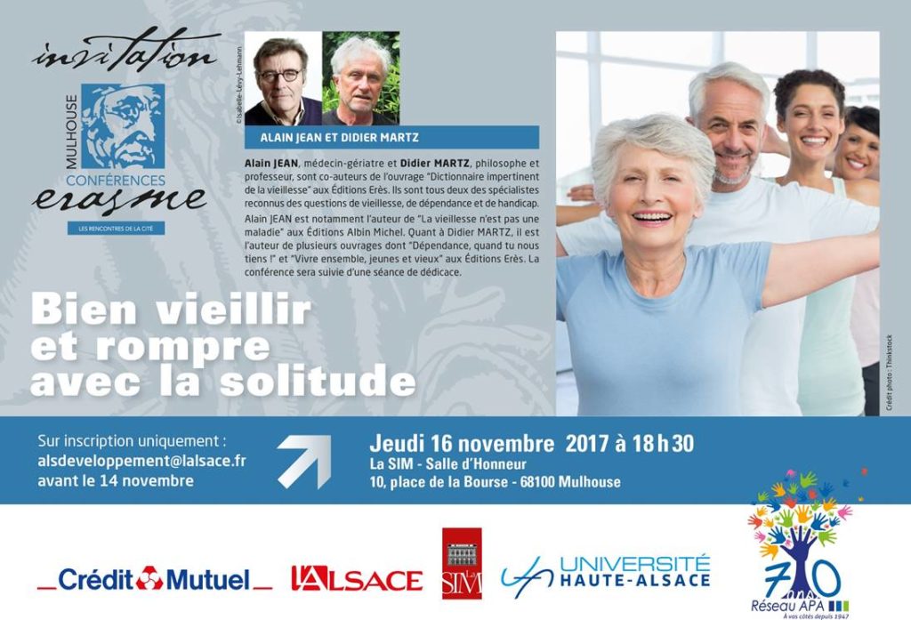 Conférence « Bien vieillir et rompre avec la solitude »