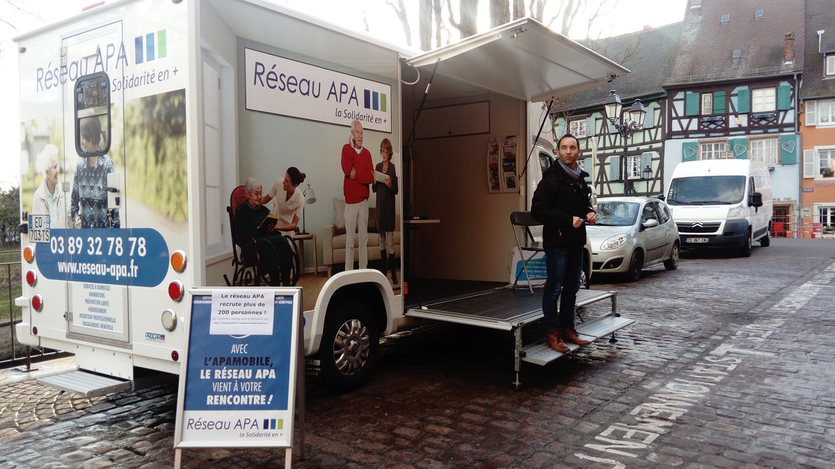 L’APAMOBILE fait sa première sortie sur les routes haut-rhinoises