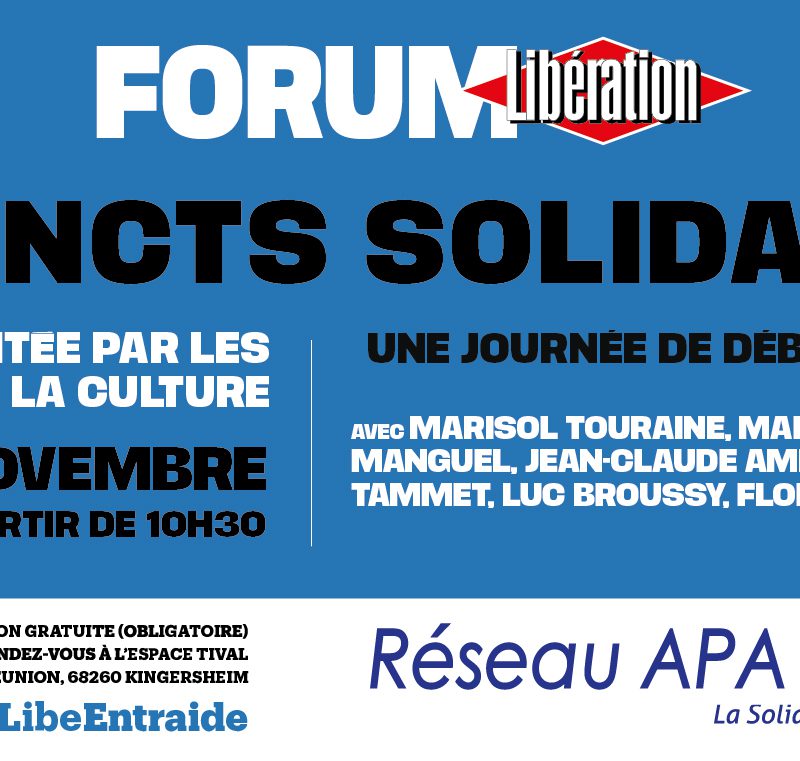 Forum Libé / Réseau APA "Instincts Solidaires"